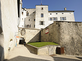 Hohensalzburg Fortress - view of the fortress buildings from the inner courtyard